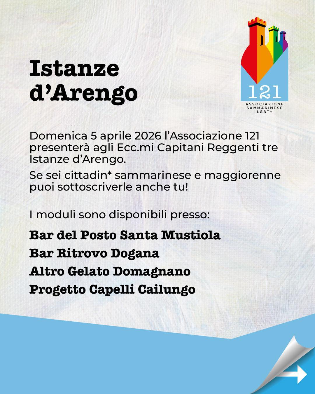 Istanze d'Arengo